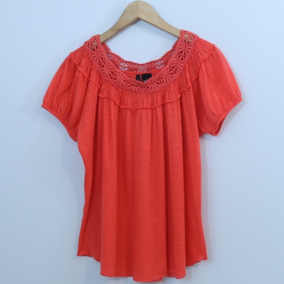 New Directions Coral Crochet Lace Too - Picture 2 of 8